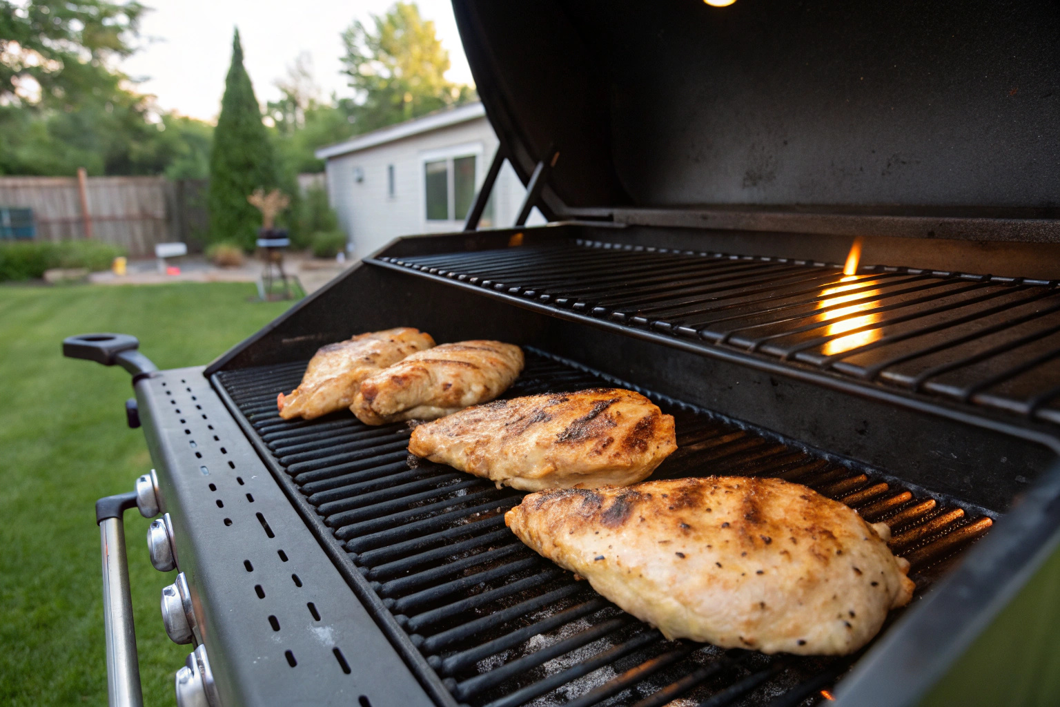 What temperature do you cook chicken breast on a pellet grill?