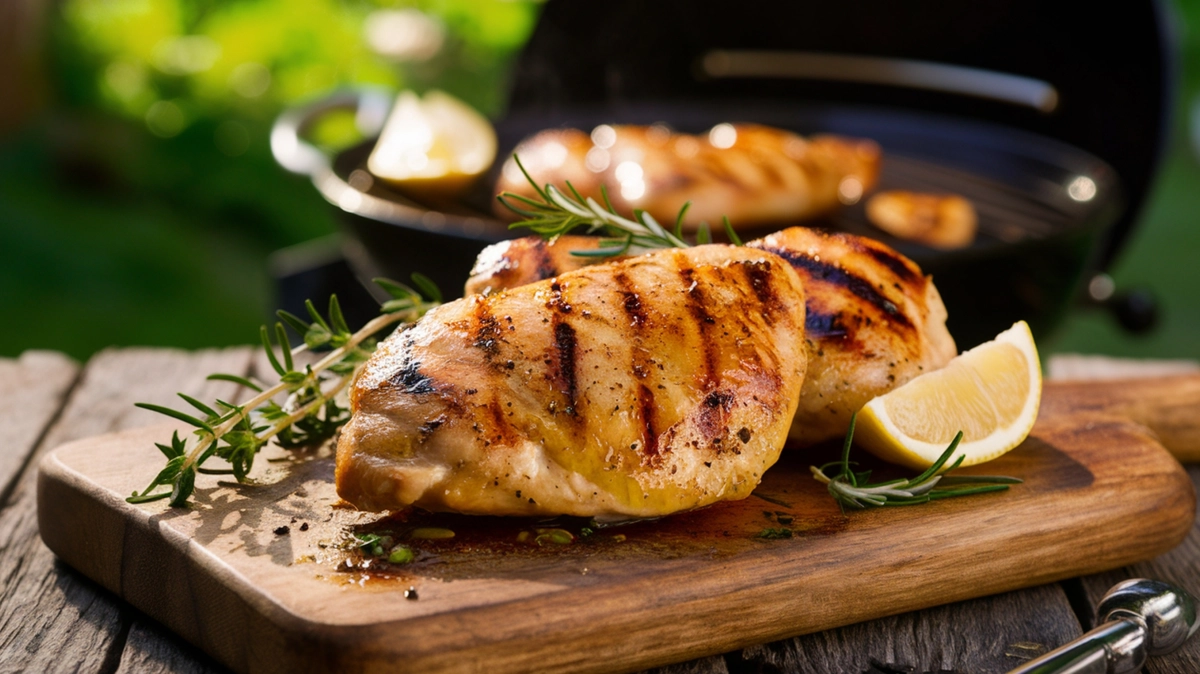 chicken breast on pellet grill