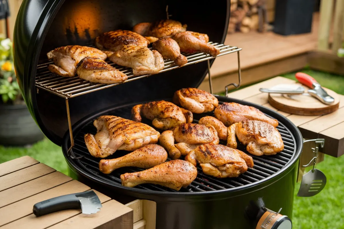 How long to grill chicken at 400 on pellet grill?