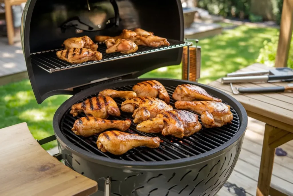 How long to grill chicken at 400 on pellet grill?