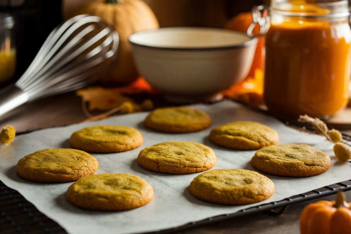 Why did my pumpkin cookies turn green?