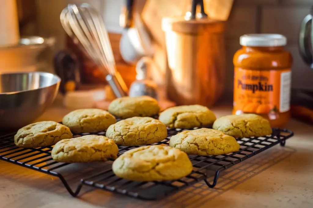 Why did my pumpkin cookies turn green?