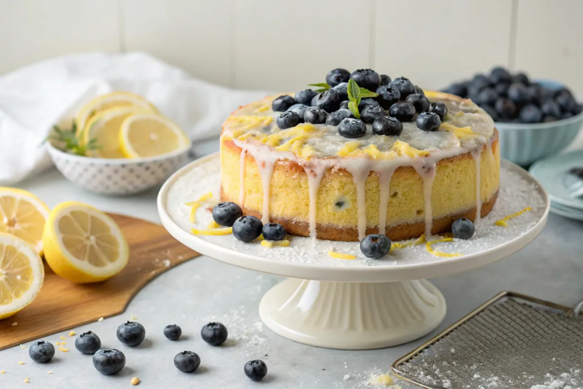 Lemon Blueberry Cake