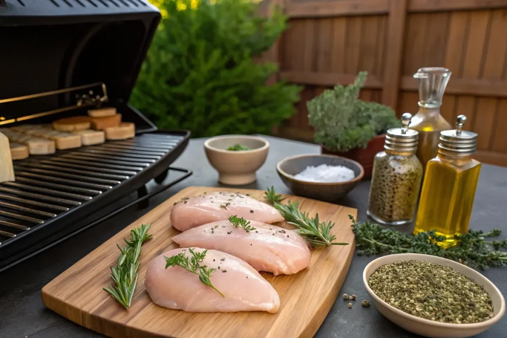 Perfectly Grilled Chicken Breast on a Pellet Grill