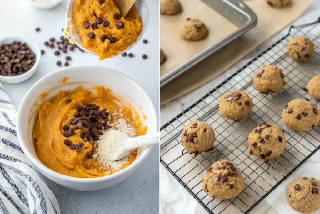 pumpkin chocolate chip cookies