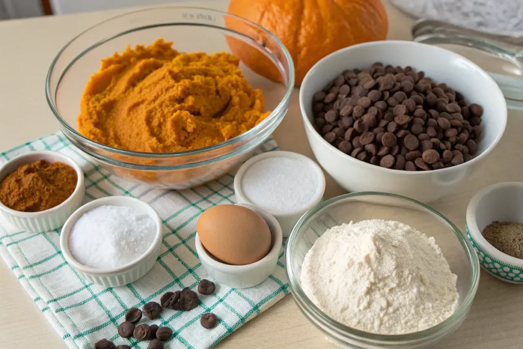 pumpkin chocolate chip cookies