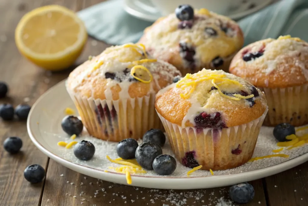 Does lemon and blueberry taste good together?