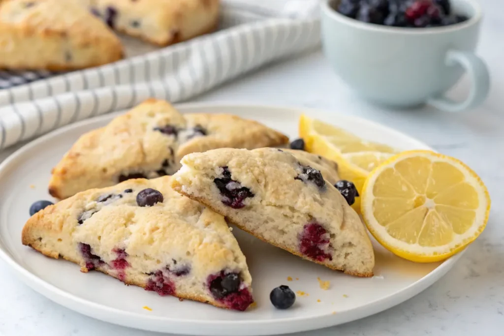 Does lemon and blueberry taste good together?