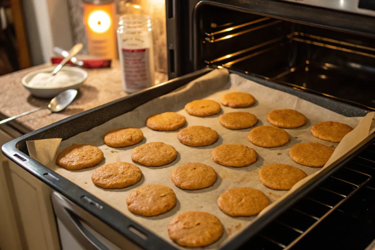 Why are my pumpkin cookies flat?