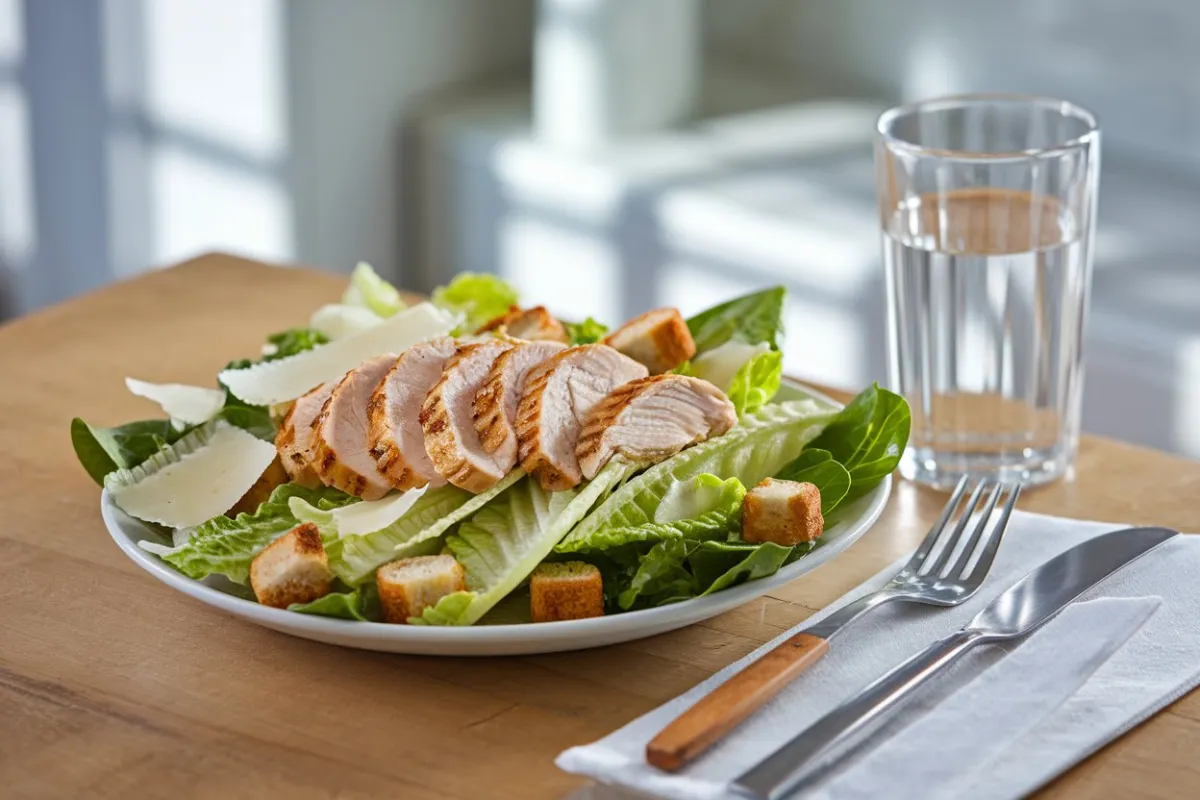 Why is chicken Caesar salad so good?