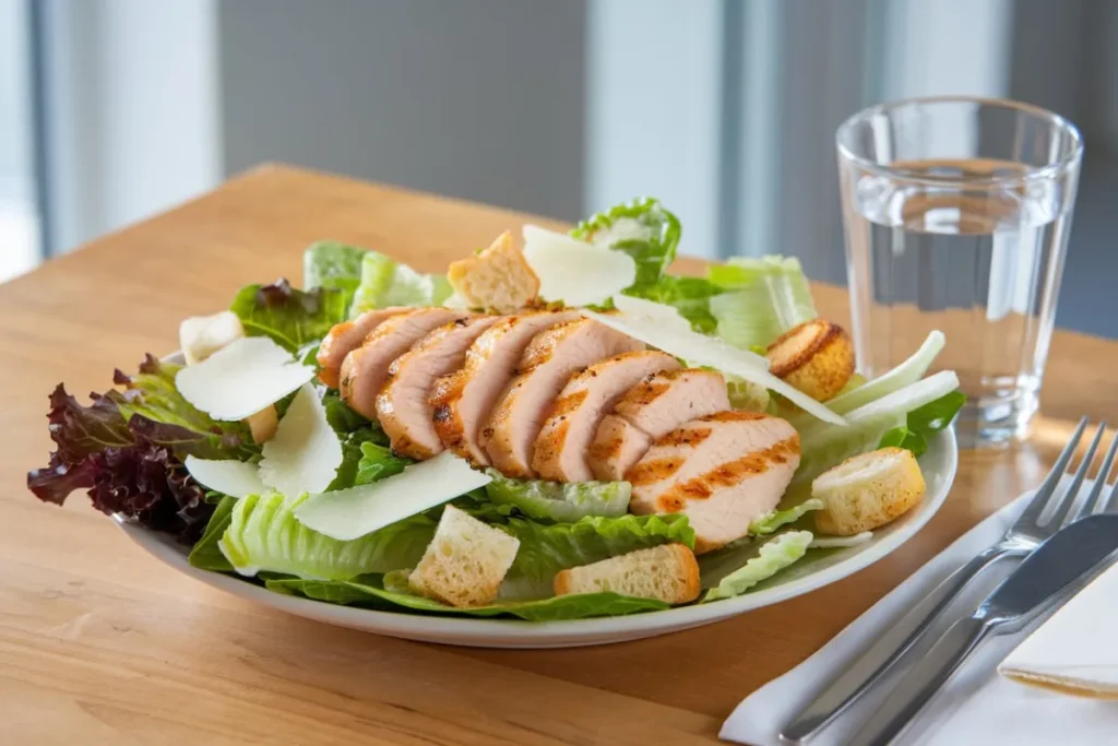 Why is chicken Caesar salad so good?