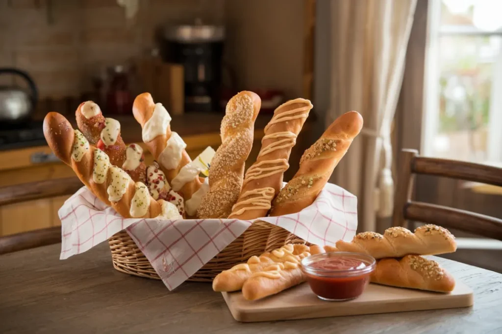 What kind of breadsticks does Little Caesars have?