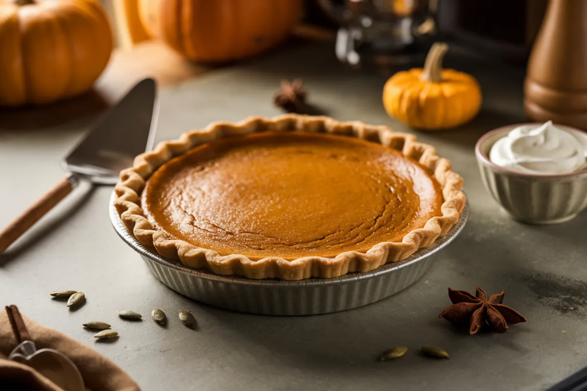 What happens if you over bake pumpkin pie?