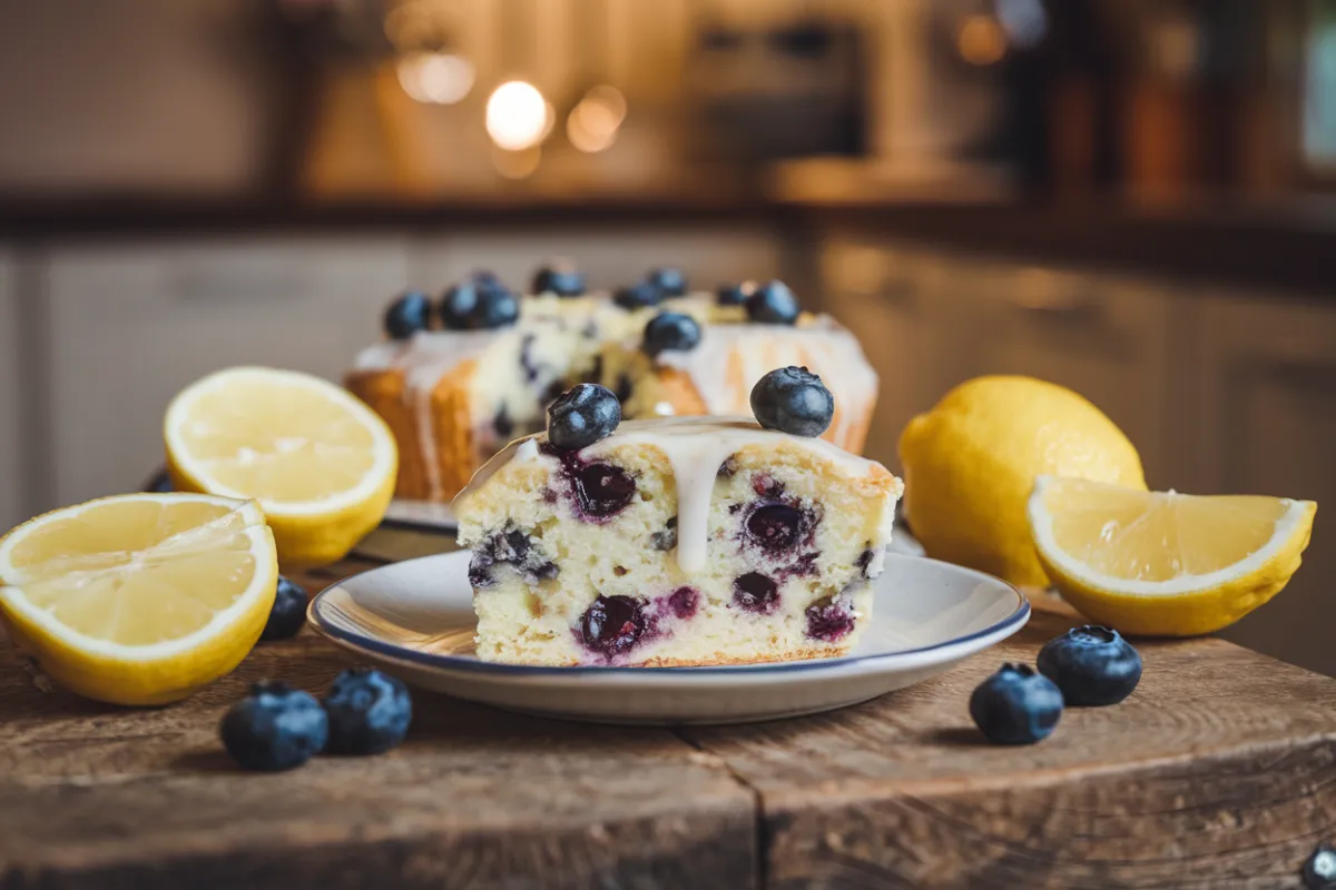 Why do lemon and blueberry go together?