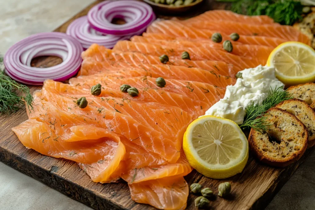 Is smoked salmon cooked or raw?