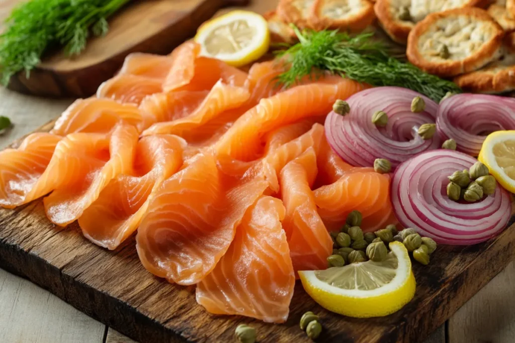 Is smoked salmon cooked or raw?