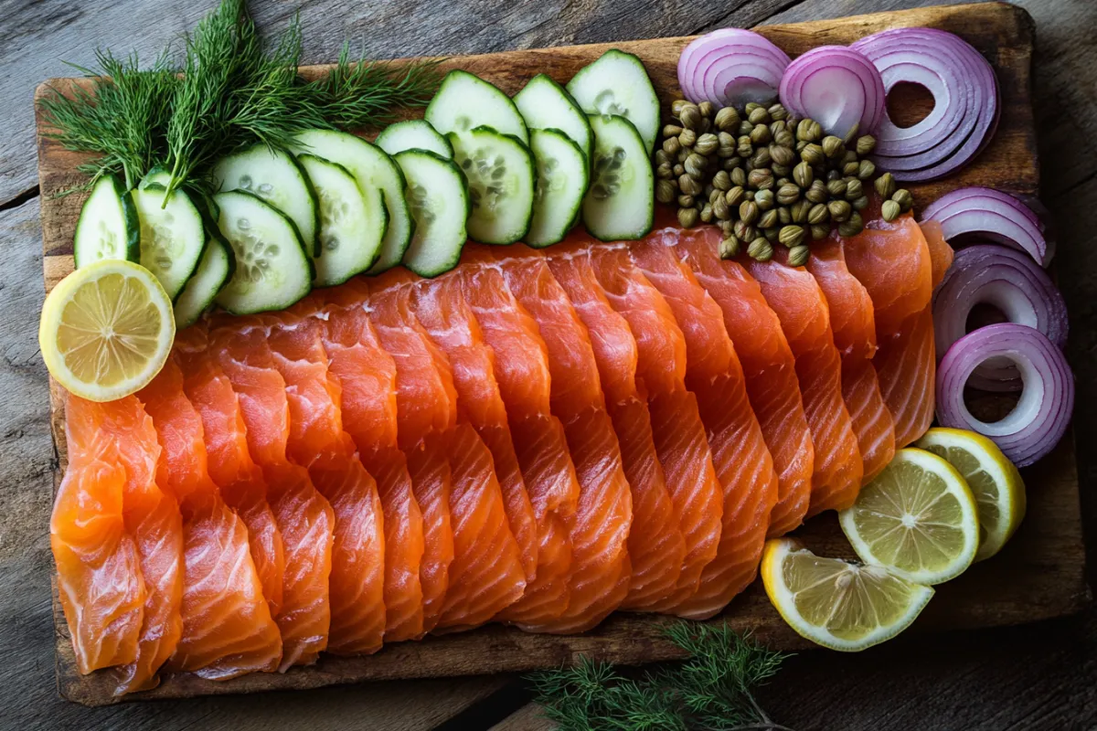 What to pair smoked salmon with?