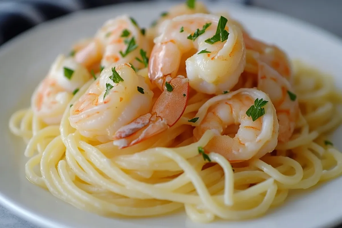 Can you eat shrimp with pasta?