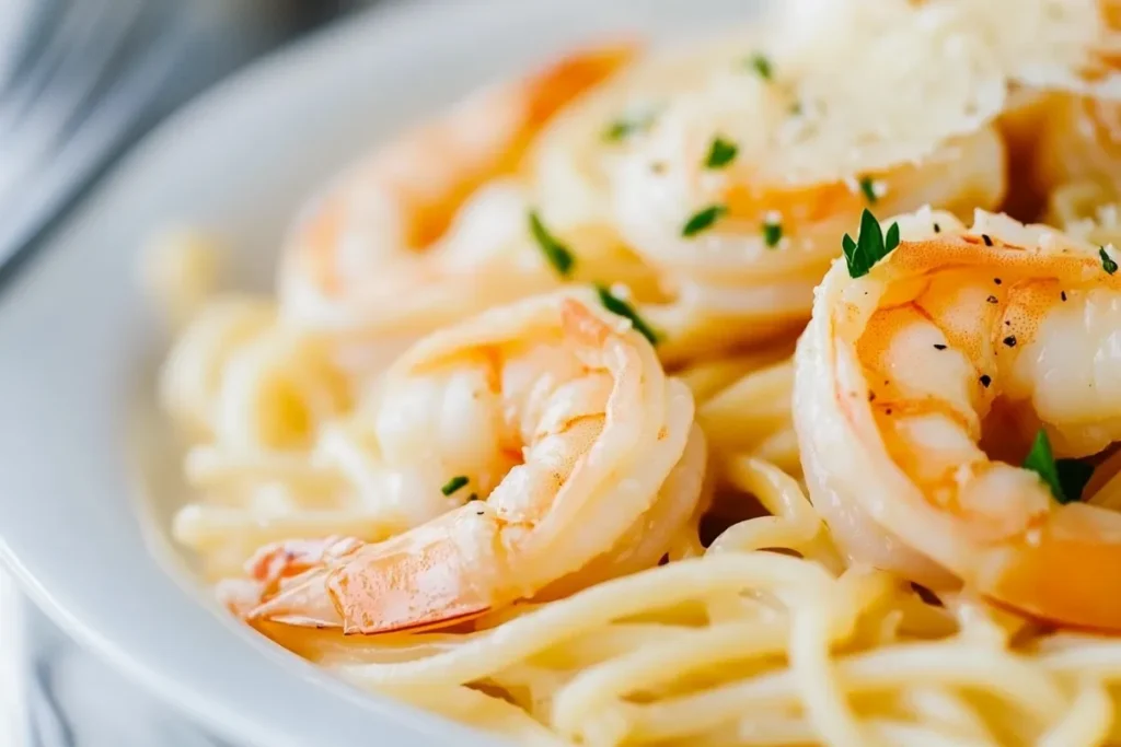 Can you eat shrimp with pasta?