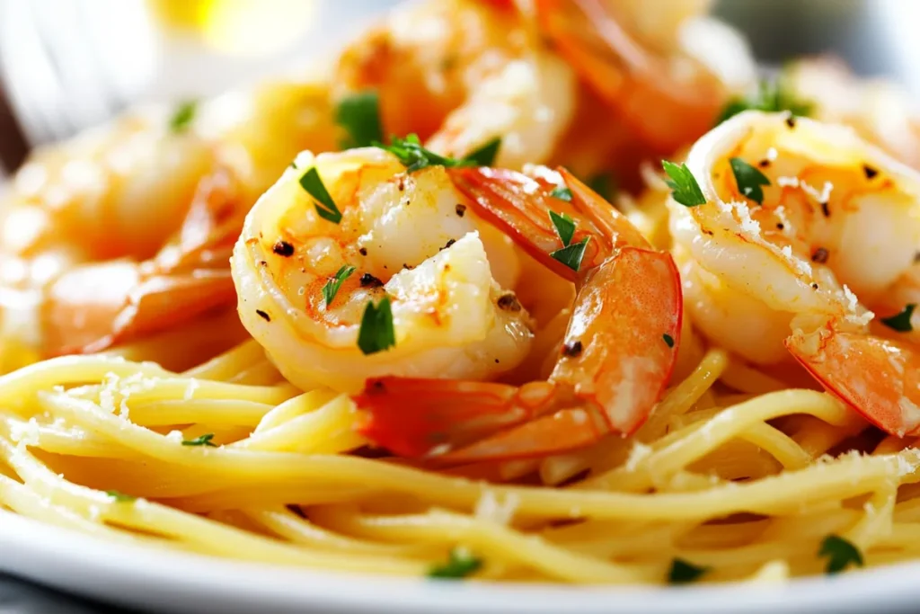 Can you eat shrimp with pasta?