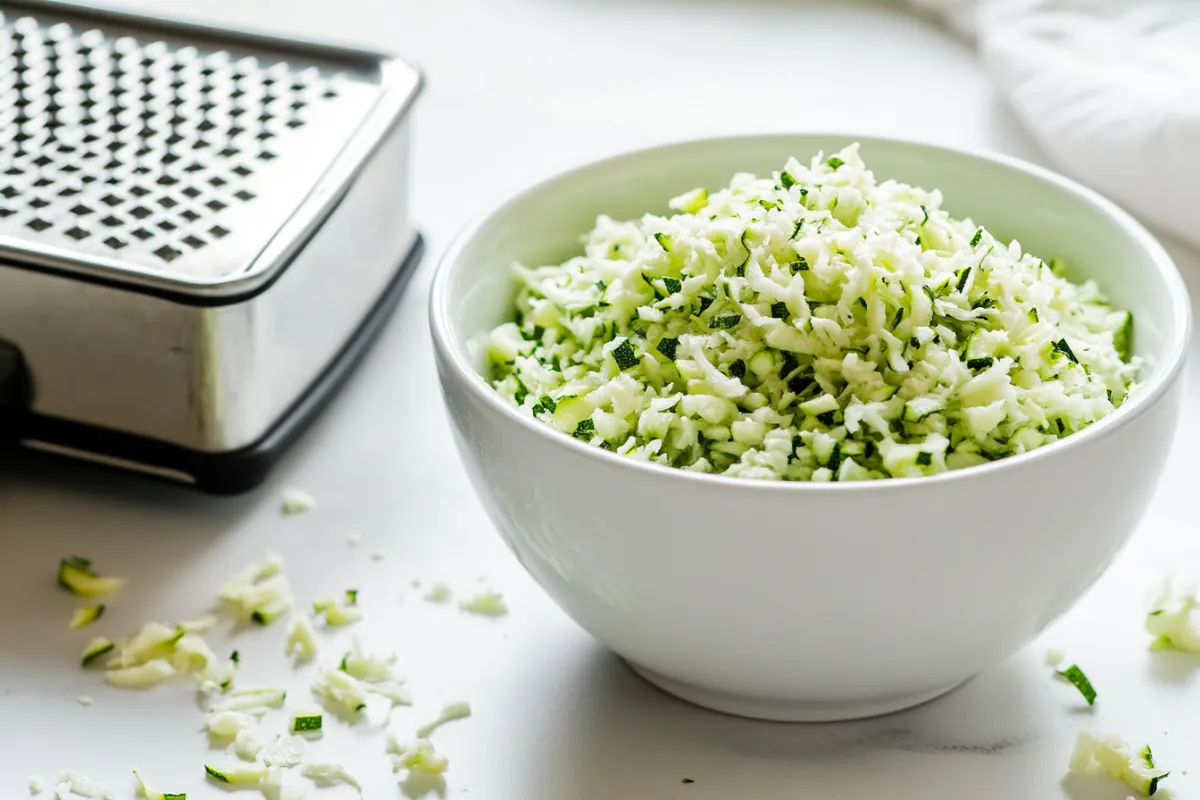 Do you leave the skin on zucchini when you grate it for zucchini bread?