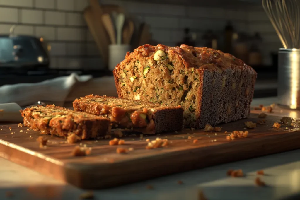 Why is my zucchini bread dry and crumbly?