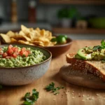 Difference between guacamole and avocado toast