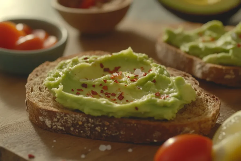 How much avocado should you have on toast?