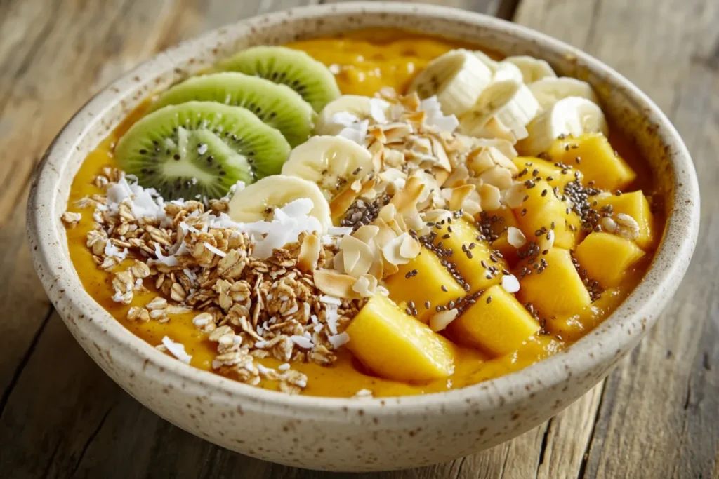 tropical smoothie bowl