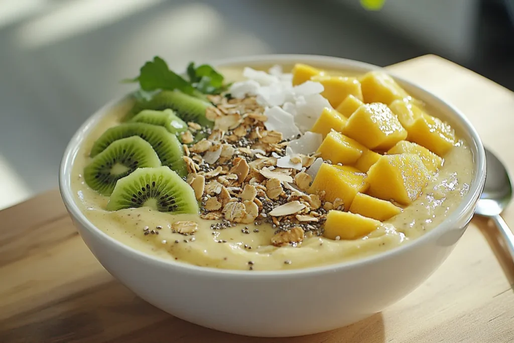 tropical smoothie bowl