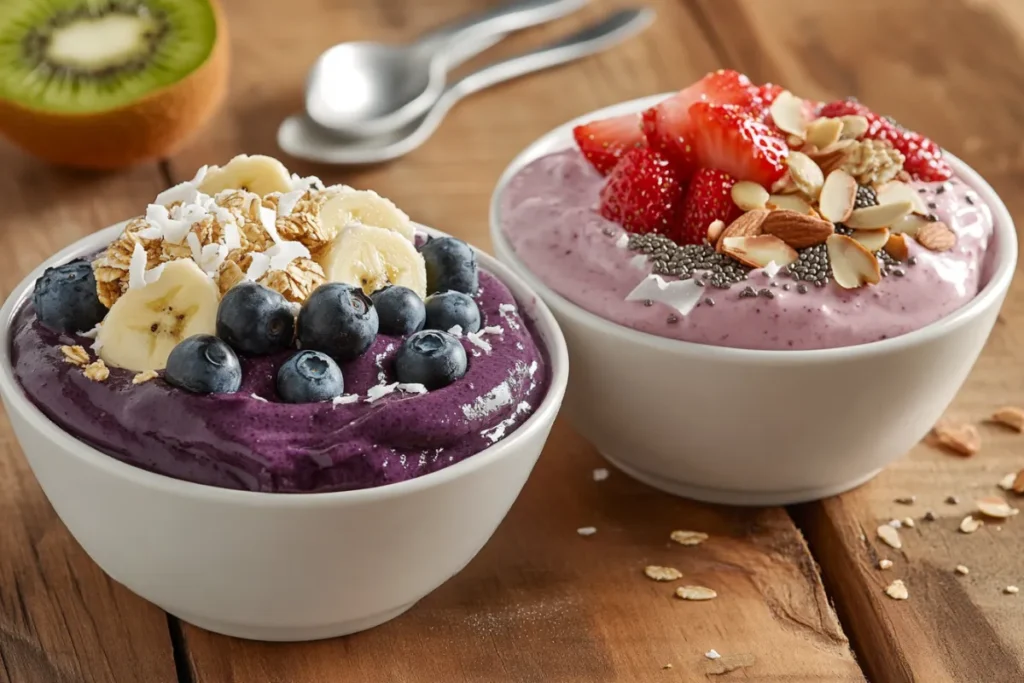 What's the difference between an acai bowl and a smoothie bowl?