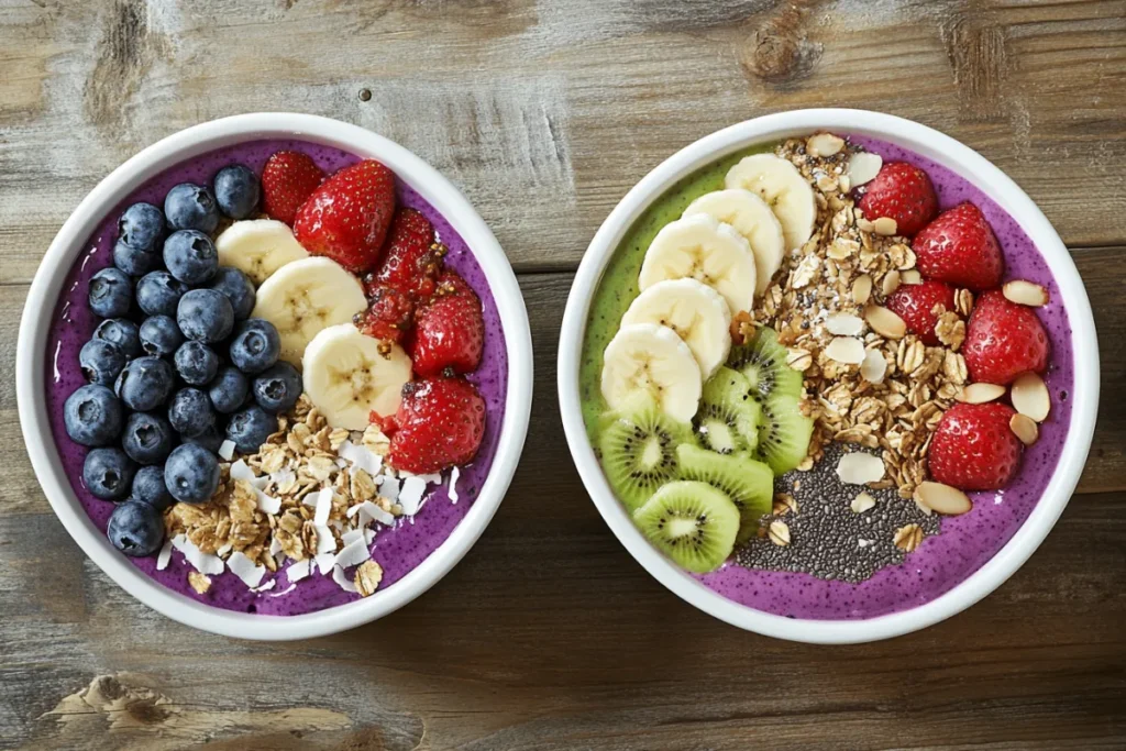 What's the difference between an acai bowl and a smoothie bowl?