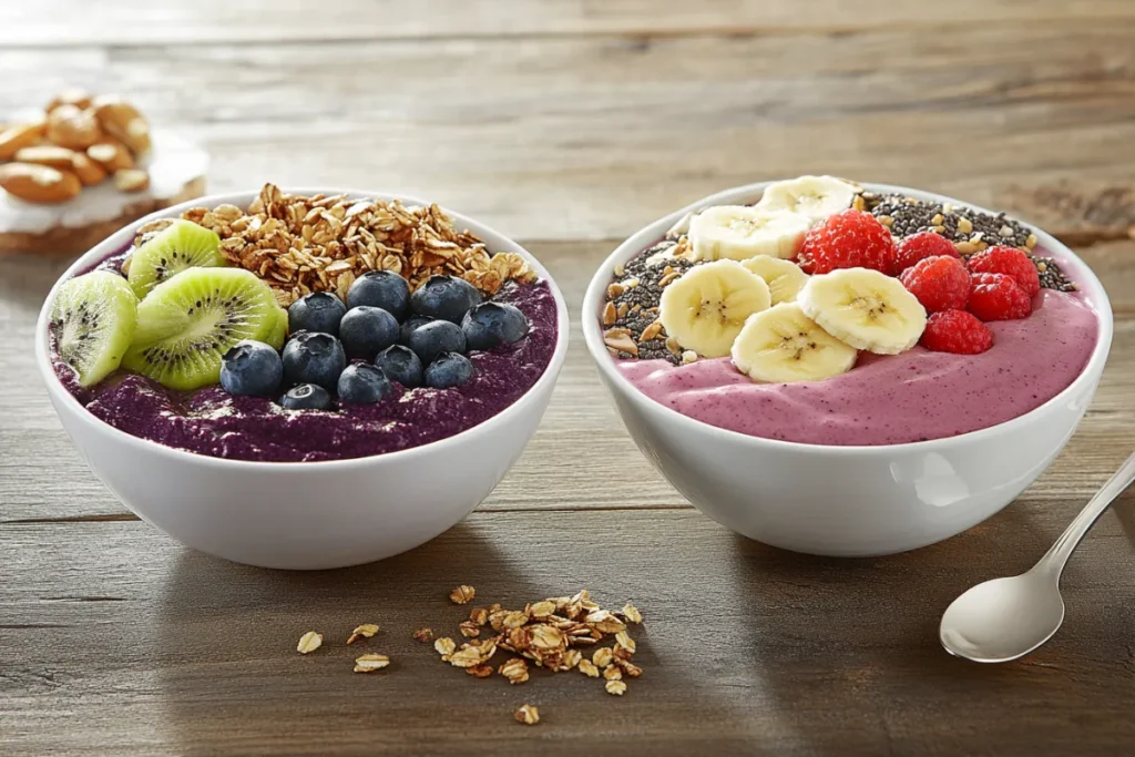 What's the difference between an acai bowl and a smoothie bowl?