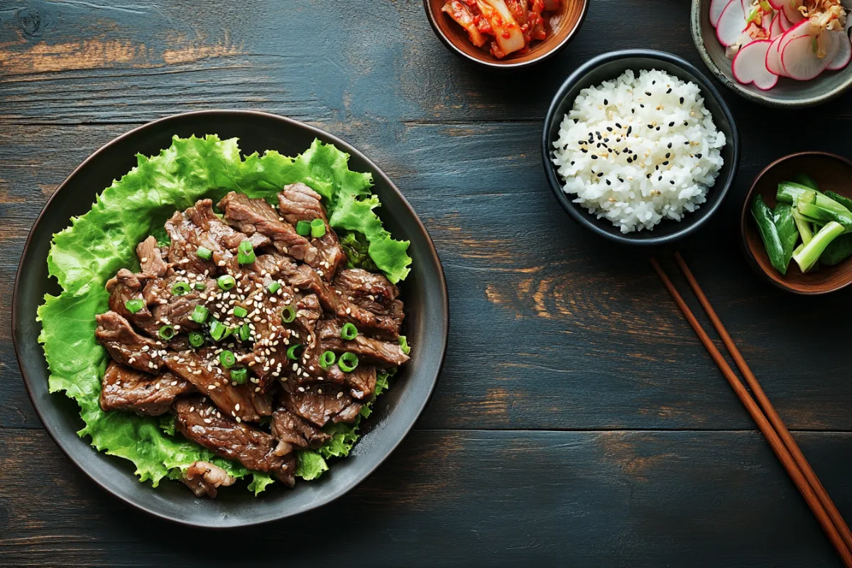 What are the main ingredients in bulgogi?