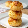 Mashed Potato Cheese Puff with crispy Parmesan crust