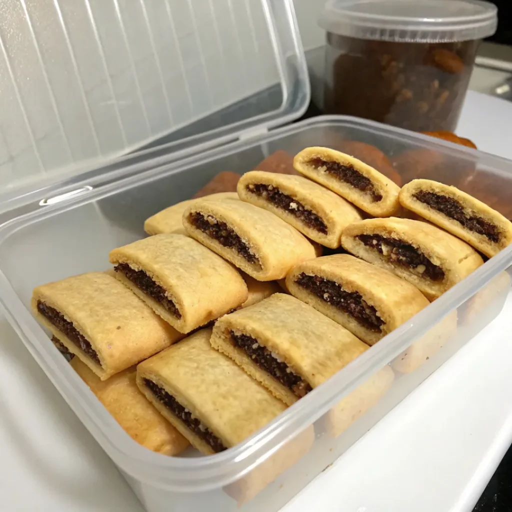 Homemade Fig Newtons Recipe – Soft, Chewy, and Better Than Store-Bought 8 Storing homemade fig newtons in airtight container