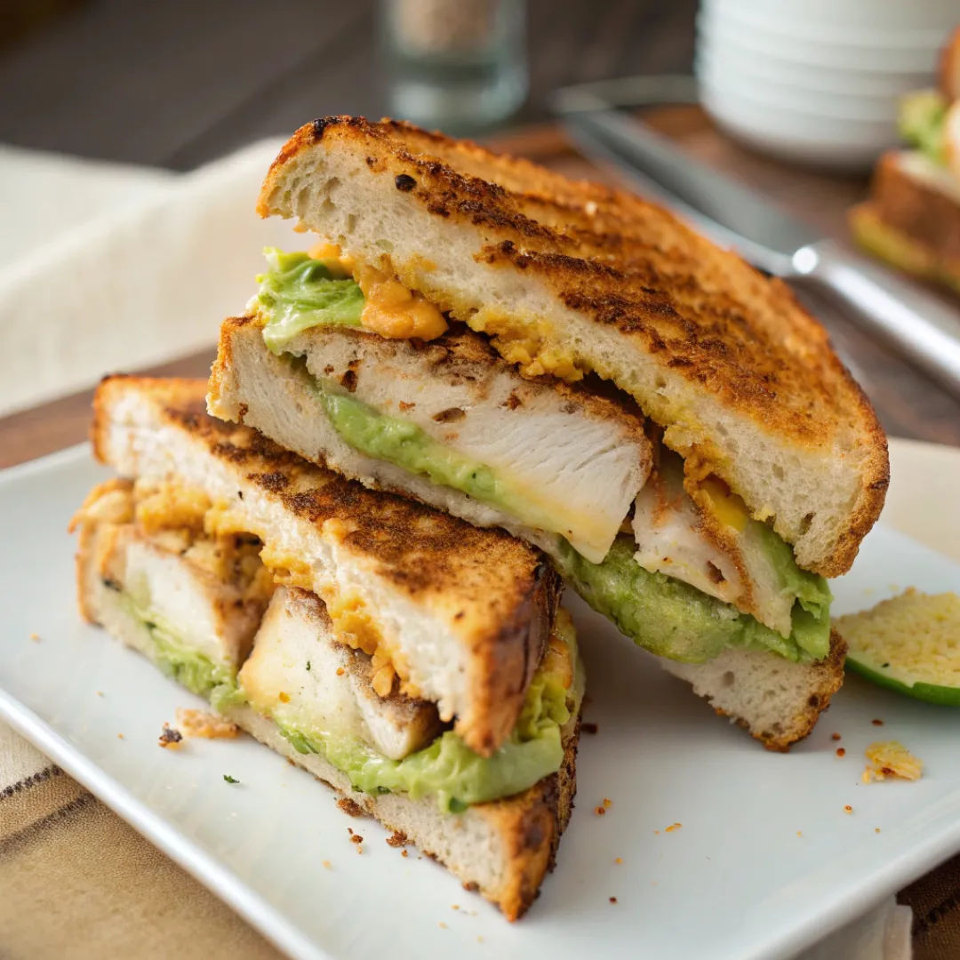 Chicken Avocado Melt Sandwich