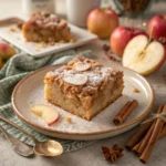 Apple Crumb Cake – Irresistible Homemade Recipe 9 Slice of apple crumb cake with cinnamon crumb topping
