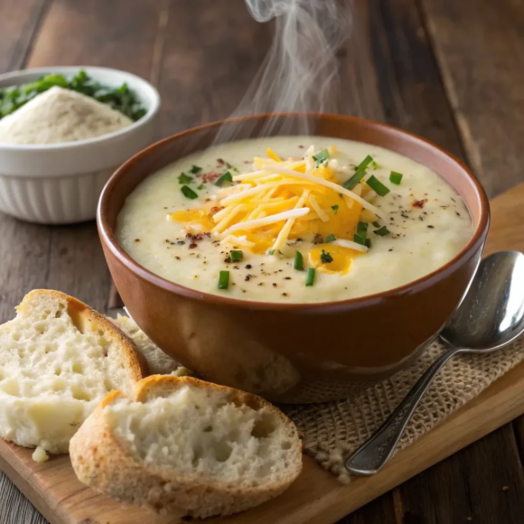 Cauliflower Cheddar Soup