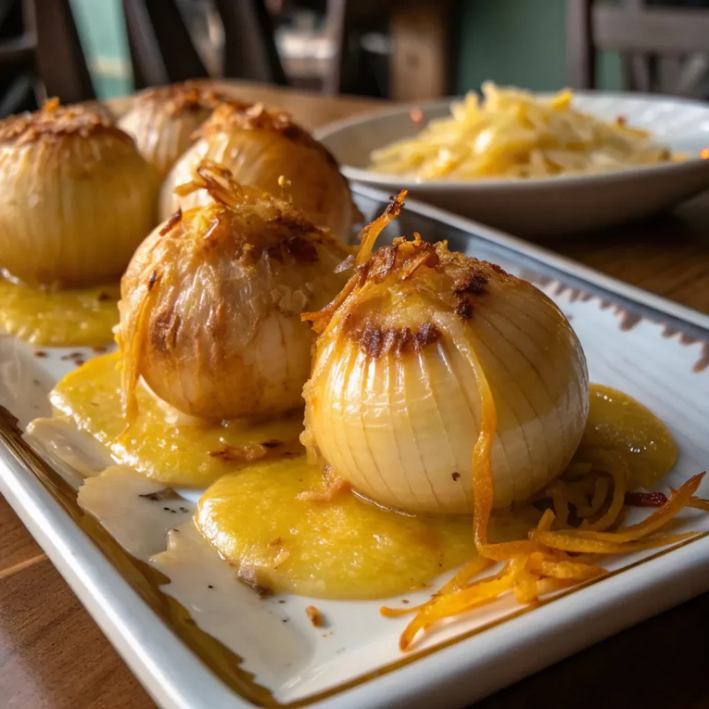 Cheesy Tennessee Onions – Creamy & Irresistible Side Dish 8 Cheesy Tennessee Onions Pairing