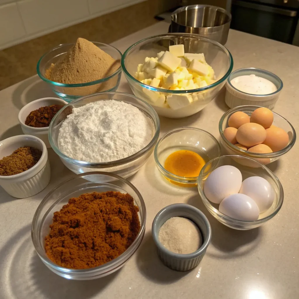 Ingredients Autumn Spice Cake