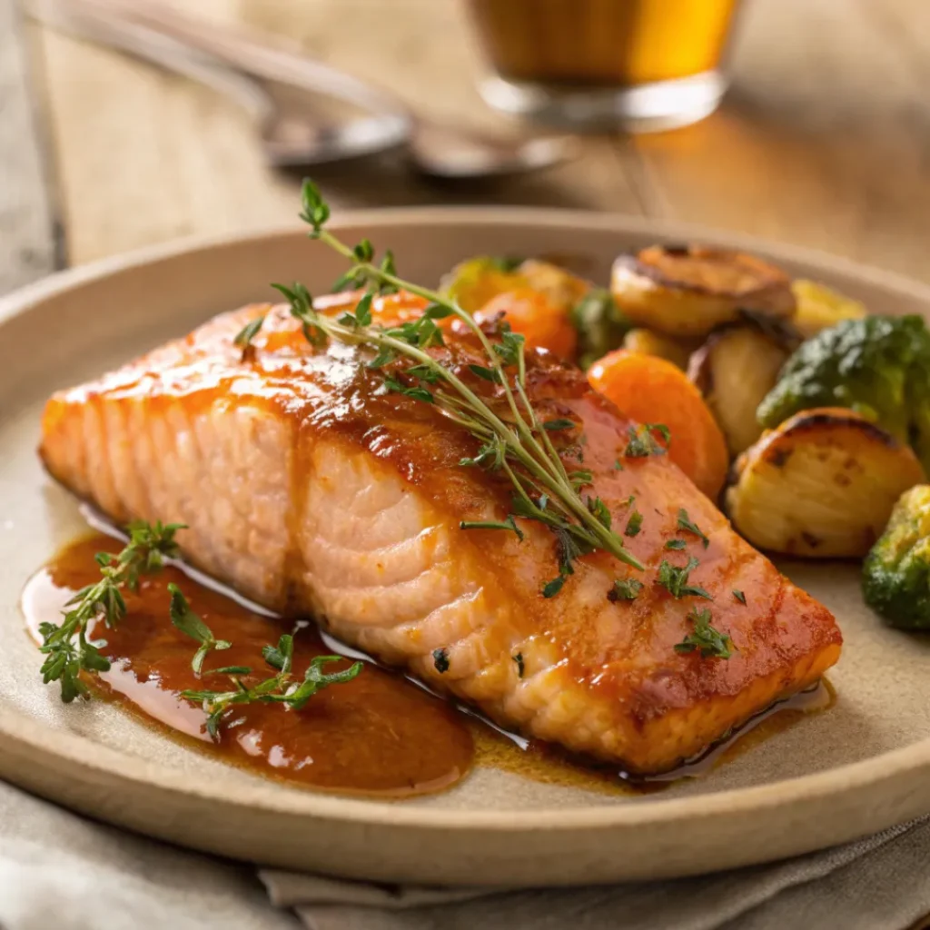 Maple Glazed Salmon