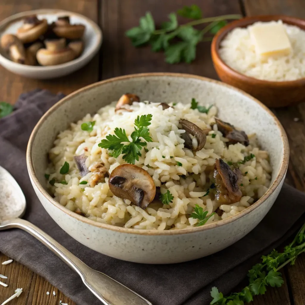 Mushroom Risotto