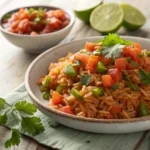 Rotel Mexican Rice – Quick, Flavorful, and Perfectly Spiced 9 Rotel Mexican rice with tomatoes, green chilies, and cilantro