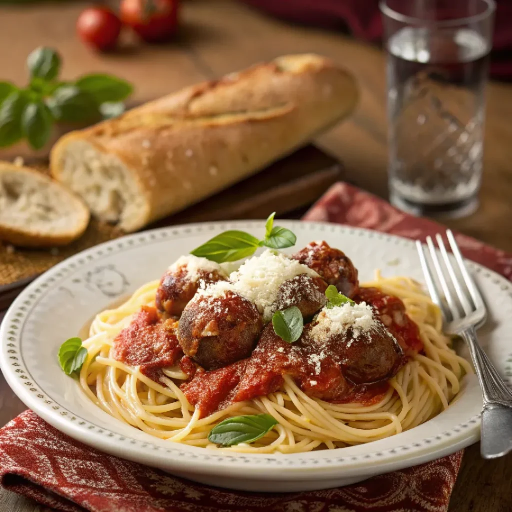 Classic Spaghetti and Meatballs