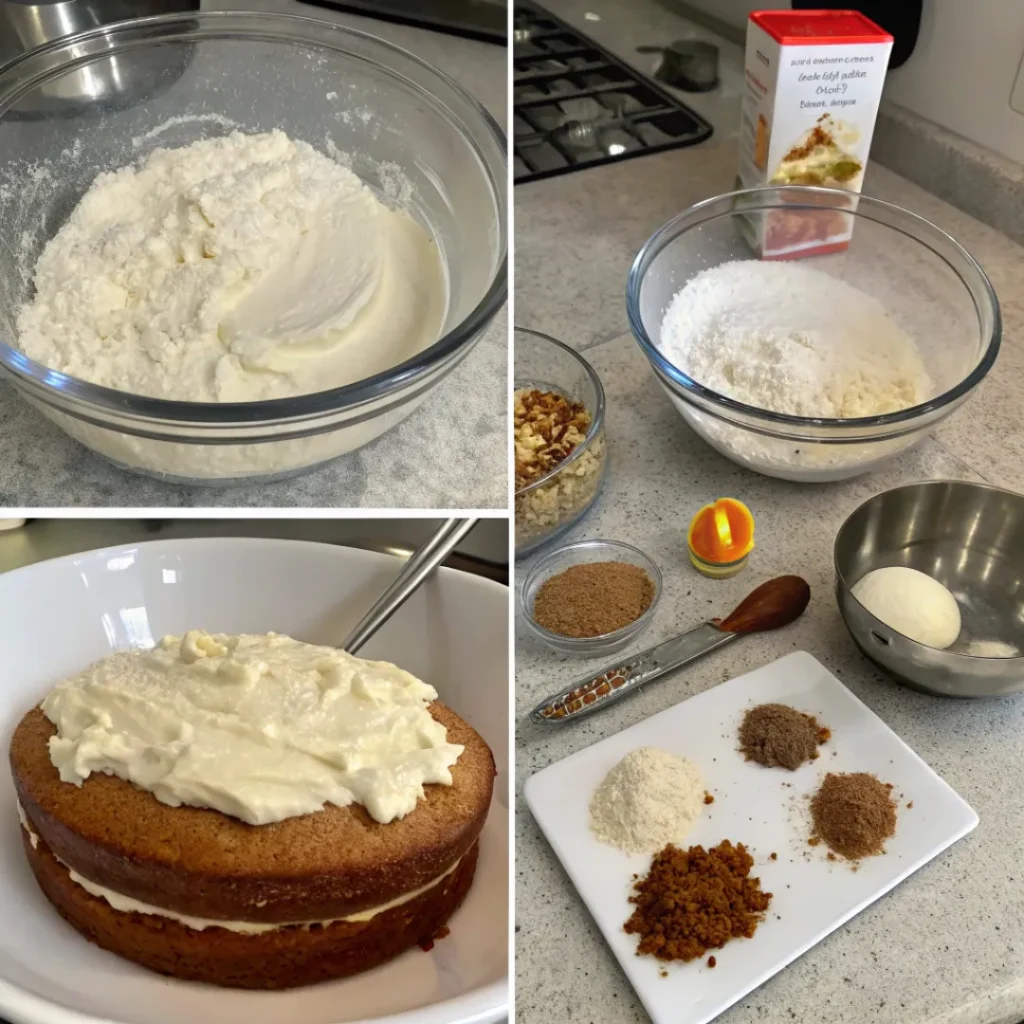 Step by Step Autumn Spice Cake