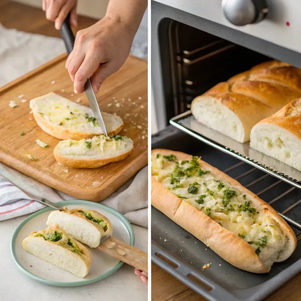 Step-by-step making of jalapeño cheddar pull-apart bread