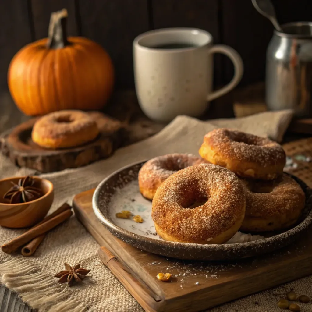 Baked Pumpkin Donuts