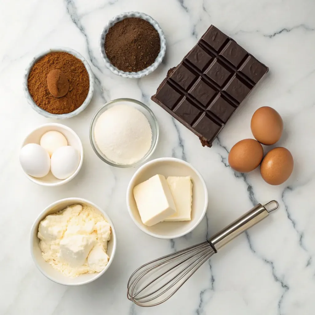 Chocolate Cheesecake – Rich, Creamy, and Decadent 6 Ingredients for chocolate cheesecake