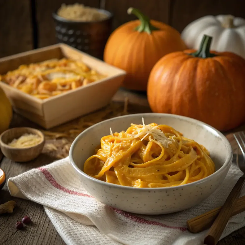 Creamy Pumpkin Pasta